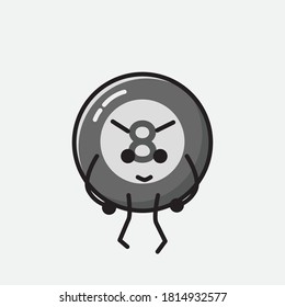 Ilustración del carácter de vector de bolas de Billiard 