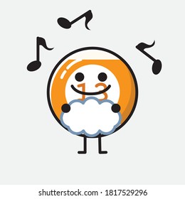 Ilustración del carácter de vector de bolas de Billiard
