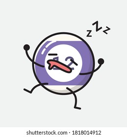 Ilustración del carácter de vector de bolas de Billiard