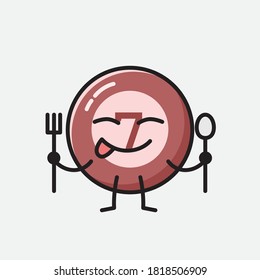 Ilustración del carácter de vector de bolas de Billiard