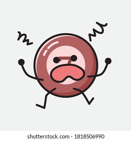 Eine Illustration von Cute Billiard Ball Vector Character