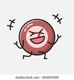 Ilustración del carácter de vector de bolas de Billiard