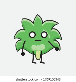 Ilustración del carácter vectorial de árbol de coco 