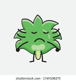Ilustración del carácter vectorial de árbol de coco 