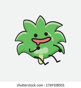 Ilustración del carácter vectorial de árbol de coco 