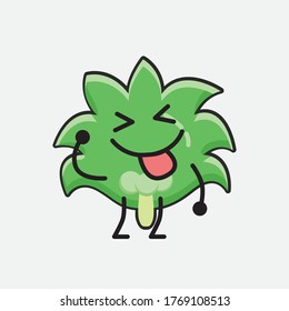 Ilustración del carácter vectorial de árbol de coco 