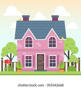 185,663 Purple House Images, Stock Photos & Vectors | Shutterstock