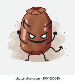 Eine Illustration von Cute Date Palm Fruit Vector Character