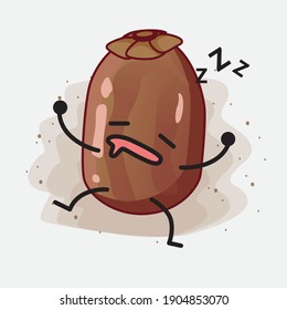 An illustration of Cute Date Palm Fruit Vector Character