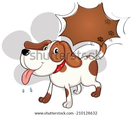 Similar – Image, Stock Photo Dog with tongue out.