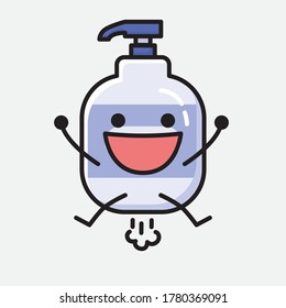 Ilustración del carácter de vector de silenciador de mano de banda ancha 
