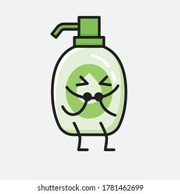 Ilustración del carácter de vector de silenciador de mano de banda ancha