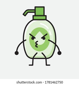 Ilustración del carácter de vector de silenciador de mano de banda ancha