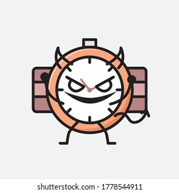 Eine Illustration des Vektorzeichens von Cute-Hand-Watch