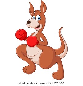 illustration of cute kangaroo
