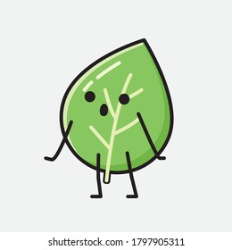 Eine Illustration des scharfen Leaf-Vektorzeichens