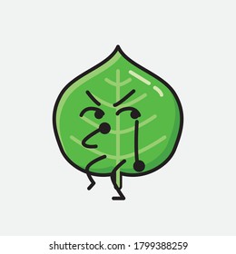Eine Illustration des scharfen Leaf-Vektorzeichens
