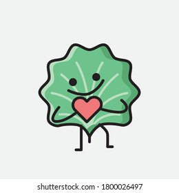 Eine Illustration des scharfen Leaf-Vektorzeichens