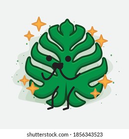 Eine Illustration des scharfen Leaf-Vektorzeichens