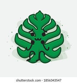 Eine Illustration des scharfen Leaf-Vektorzeichens