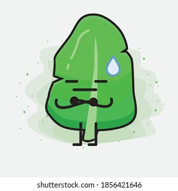 Eine Illustration des scharfen Leaf-Vektorzeichens