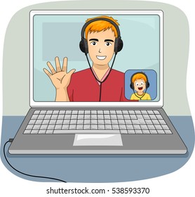 6,386 Dad Calling Images, Stock Photos & Vectors | Shutterstock