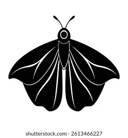 Illustration of cute 'Mourning cloak Butterfly