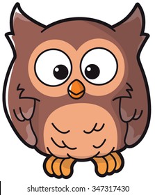 Illustration of cute owl