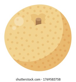 
It is an illustration of a cute pear