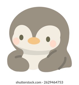 Illustration of a Cute Penguin cartoon