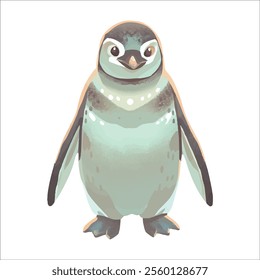 illustration of cute penguin, perfect for a children or kid theme