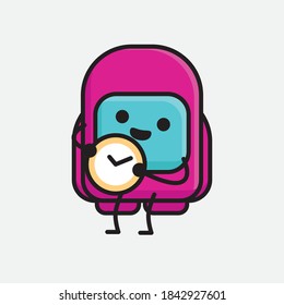 An illustration of Cute Pink Astronaut Vector Character