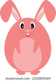 Illustration of a cute rabbit