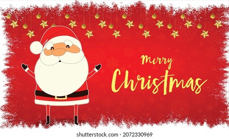 Ilustración del lindo vector santa