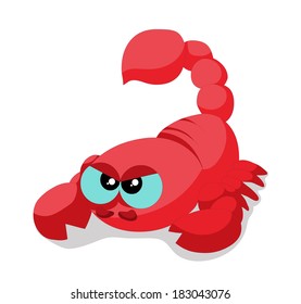  Illustration Of A Cute Scorpion