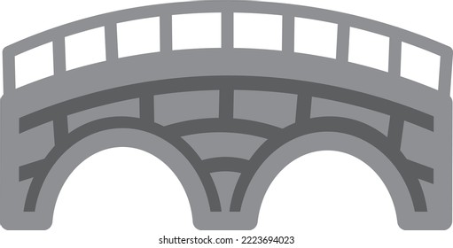 Ilustración de un puente de gafas lindo y simple