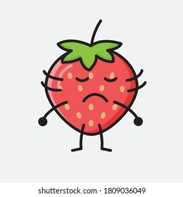 Ilustración del carácter del vector de fresa de corte