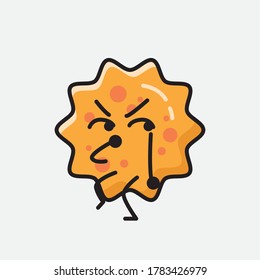 An illustration of Cute Virus Vector Character
