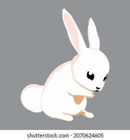 Ilustración del Conejo Blanco