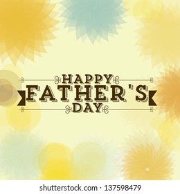 Illustration for dad, happy father's day, vector illustration