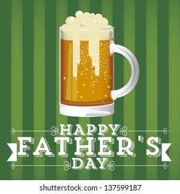 Illustration for dad, happy father's day, vector illustration