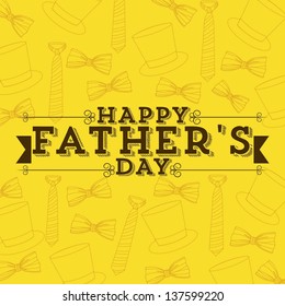 Illustration for dad, happy father's day, vector illustration