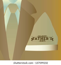 Illustration for dad, happy father's day, vector illustration