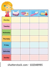 Daily Healthy Food Chart For Kids