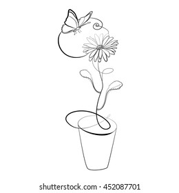 Illustration daisy