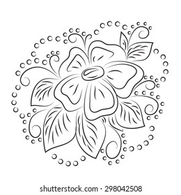 Illustration of a daisy for your design