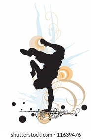 Illustration of a dancer