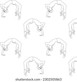 illustration dancer dancer man woman girl man guy vitiligo movement scene ballet blonde brunette sketch black and white lines sketch pattern print
