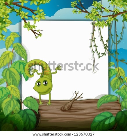 Similar – Image, Stock Photo Chameleon Animal Tree