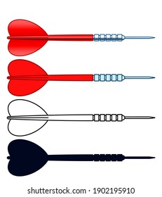 8,437 Darts silhouettes Images, Stock Photos & Vectors | Shutterstock